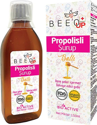 Bee'o Up Propolis Ballı Çocuk Şurubu 150 ml