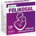 Biosal Folikosal Folik Asit 400 mcg 120 Tablet