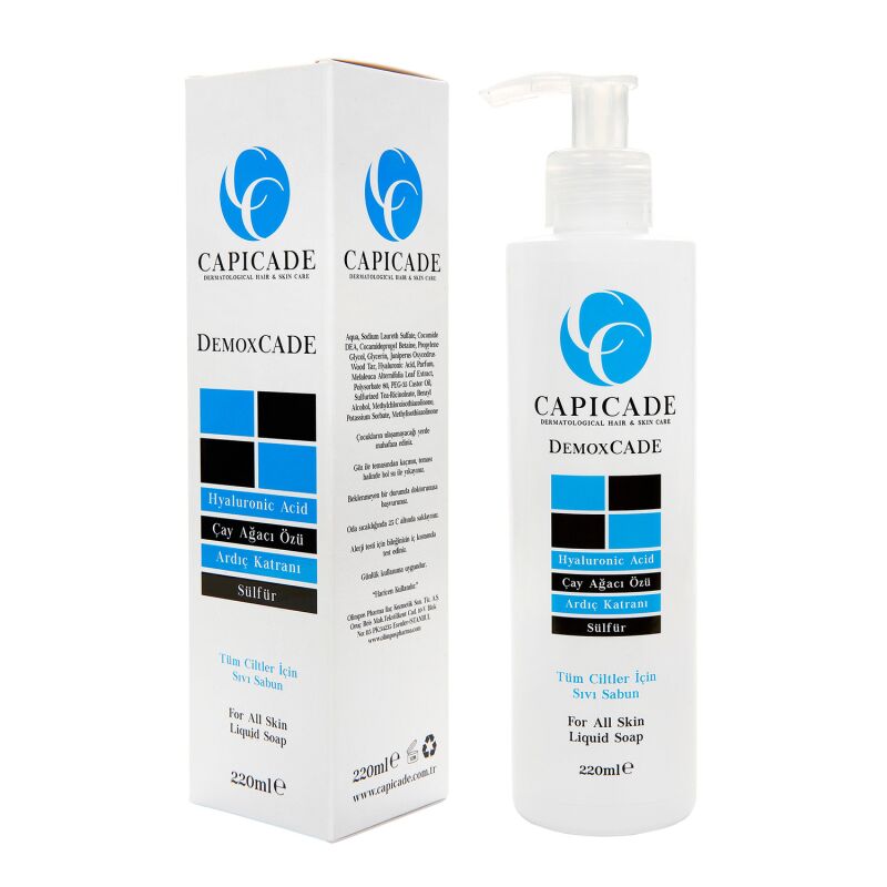 Capicade Demoxcade Sıvı El Sabunu 220 ml