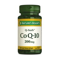 NATURES BOUNTY COENZYME Q-10 200 MG (Q-SORB?) 30 SOFTGEL
