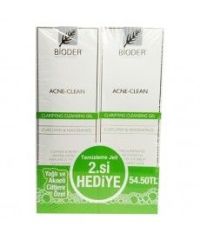 Bioder Acnium Clarifying Cleansing Gel 2X180Ml