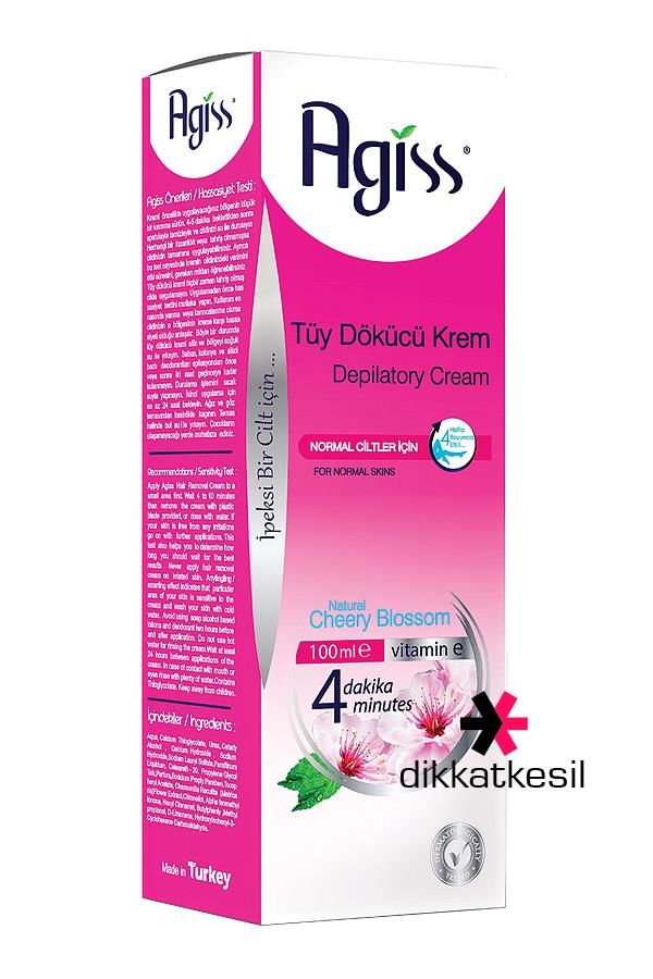 Agiss Tüy Dökücü Krem Normal Ciltler 100 ml