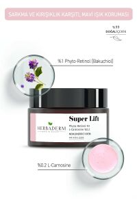Herbaderm Super Lift Leke Oluşumuna Karşı Mavi Işık Koruma Sağlayan Nemlendirici Krem 50 ml