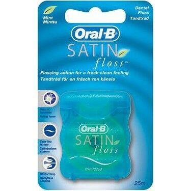 Oral-B Diş İpi Satin Floss Mint 25 m