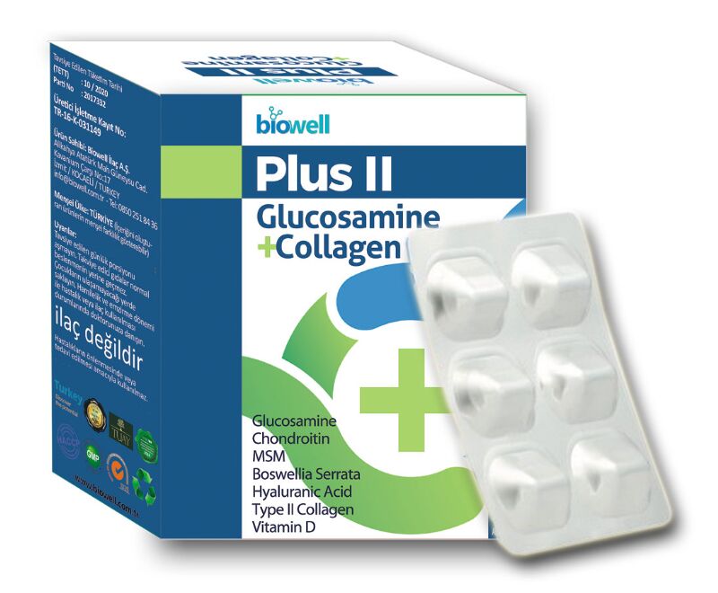 PLUS II GLUCOSAMINE+COLLAGEN