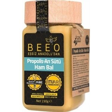 Bee'o Çocuklar İçin Propolis Arı Sütü Ham Bal Karışımı Pab 190 gr