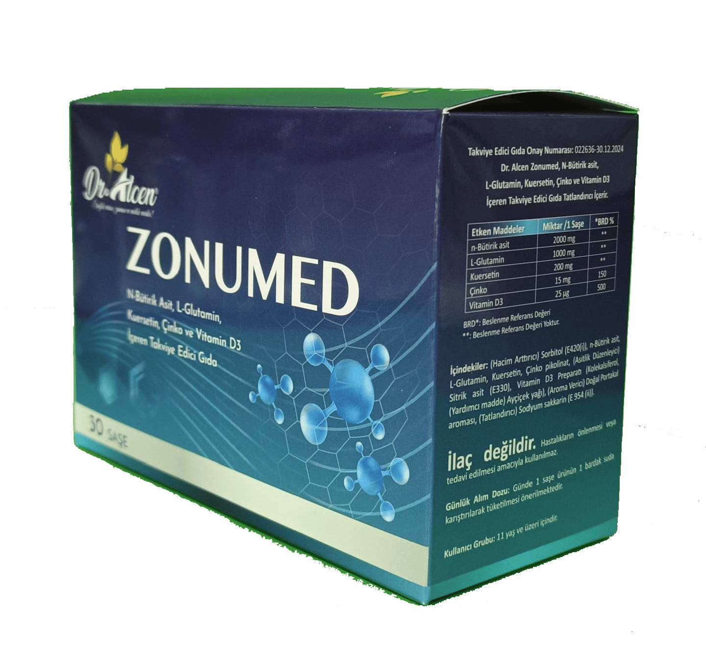 Dr. Alcen Zonumed 30 Şase