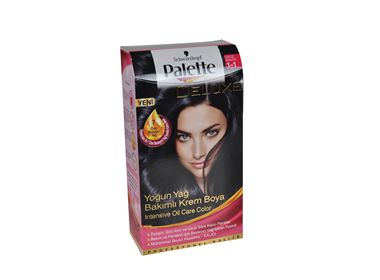 Palette Saç Boyasi  1-1 Gece Mavisi