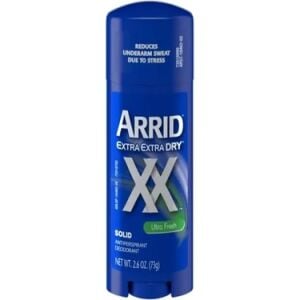 Arrid Xx Extra Extra Dry Solid Ultra Fresh Antiperspirant Deodorant 2.6 oz 73 gr