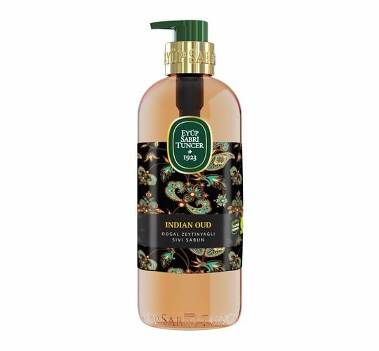 Eyüp Sabri Tuncer Indian Oud Doğal Zeytinyağlı Sıvı Sabun 500 ml