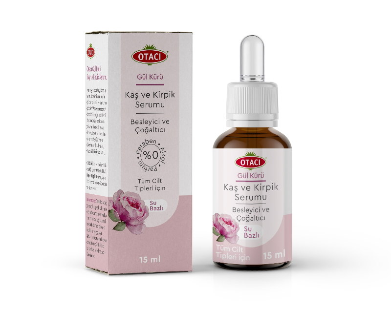 Otacı Gül Kürü Kaş ve Kirpik Serumu 15 ml