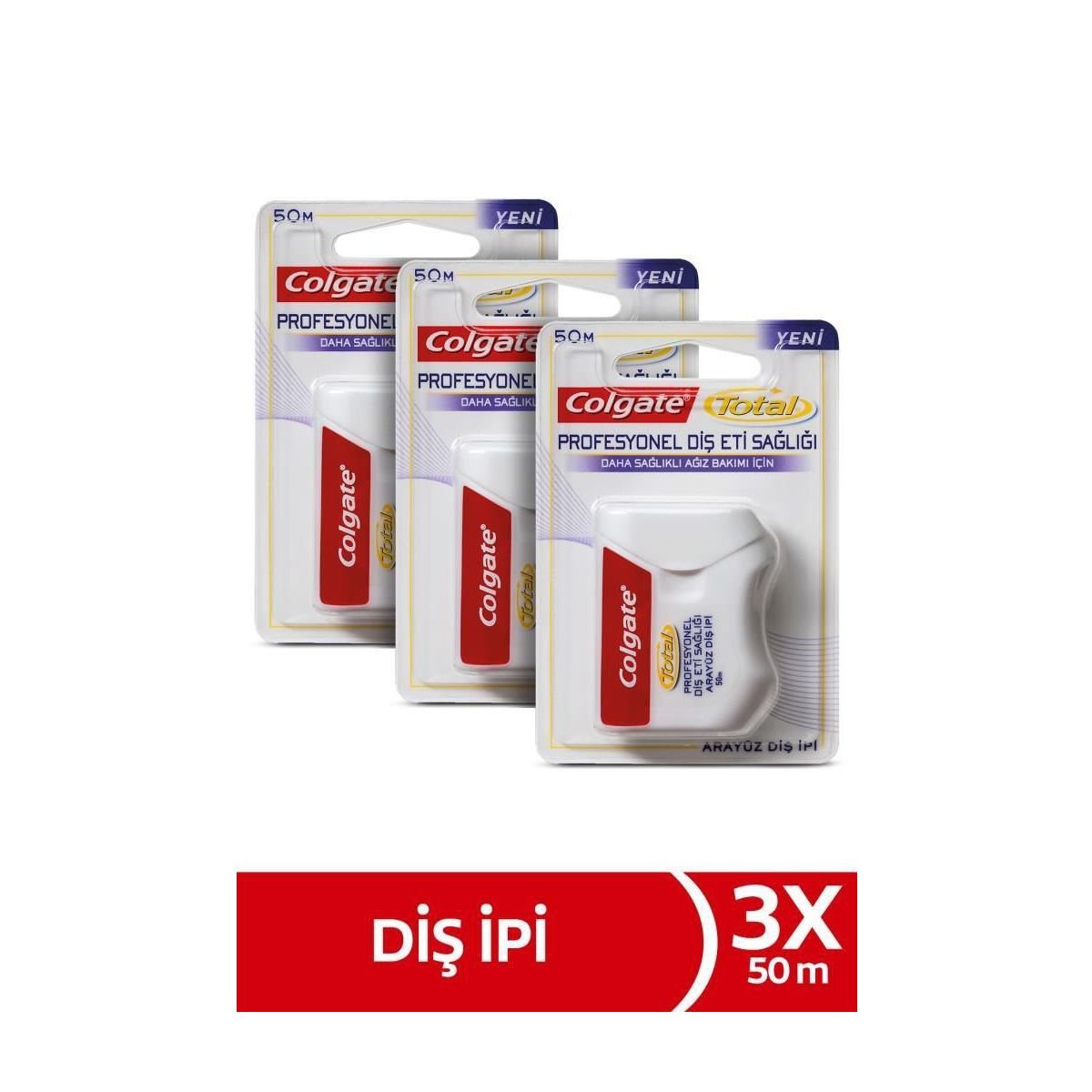 Colgate Total Profesyonel Diş Eti Sağlığı Arayüz Diş İpi 50 m