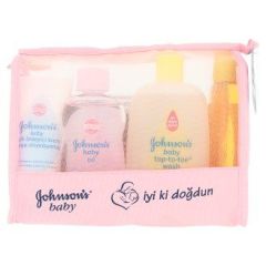 JOHNSONS BABY İyi ki Doğdun Seti - PEMBE (YENİ)