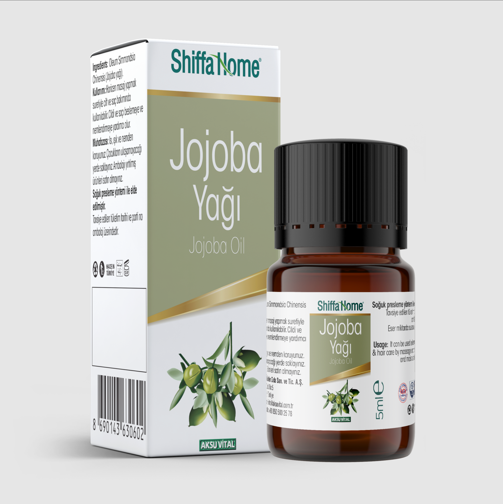 JOJOBA YAĞI 5 ML  