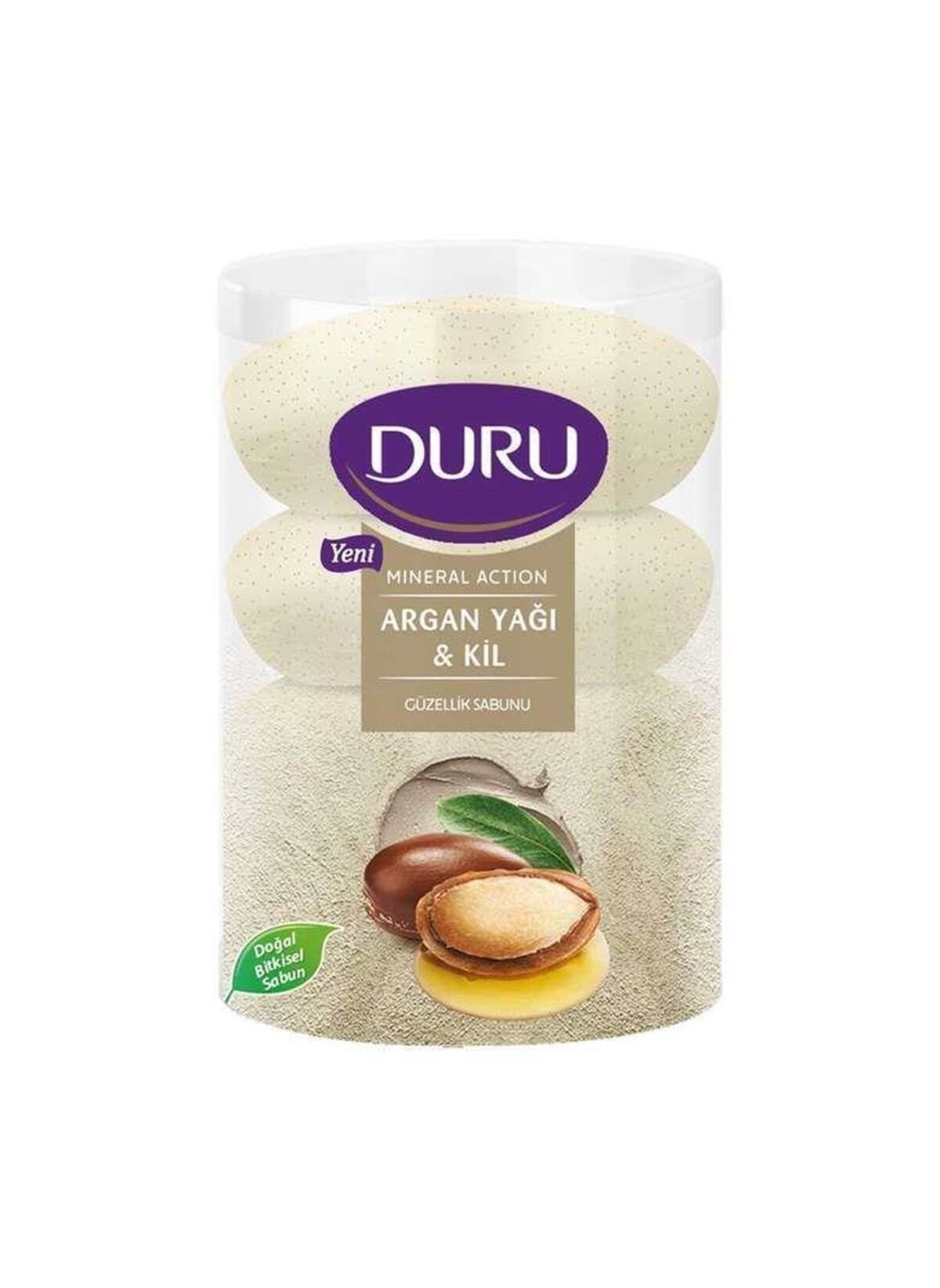 Duru El Sabunu Argan Yağı Kil 4'lü 400 gr