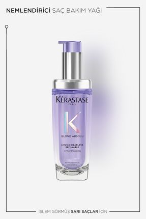 Kerastase Blond Absolu L'huile Cicagloss Sarı Saçlar İçin Saç Bakım Yağı 75 ml