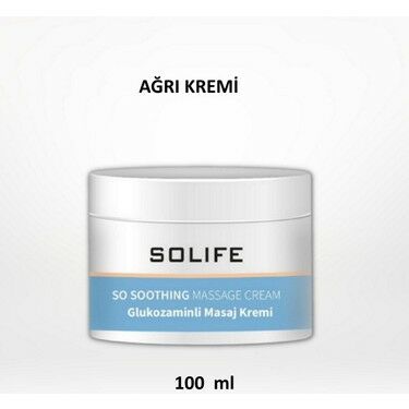 Solife Glukozaminli Ağrı Masaj Kremi 100 ml