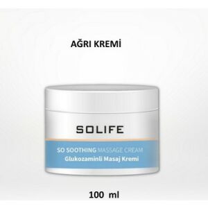 Solife Glukozaminli Ağrı Masaj Kremi 100 ml