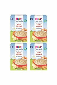 Hipp Organik Sütlü Meyveli 6+ Ay Kaşık Maması 250 gr - 4 Adet