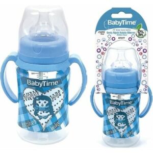 Baby Time Bt077 Geniş Ağız Kulplu Biberon