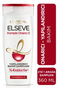 Elseve Komple Onarıcı 5 2'si 1 Arada Yapılandırıcı Bakım Şampuanı 360 ml
