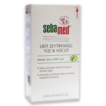 Sebamed Likid Yüz ve Vücut Temizleyici Zeytinyağlı 1000 ml