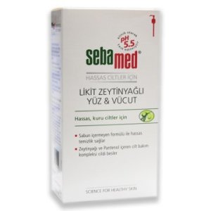 Sebamed Likid Yüz ve Vücut Temizleyici Zeytinyağlı 1000 ml