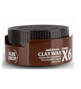 Blue Drop Hair Aqua Wax Brown 150 ml - 6 Adet