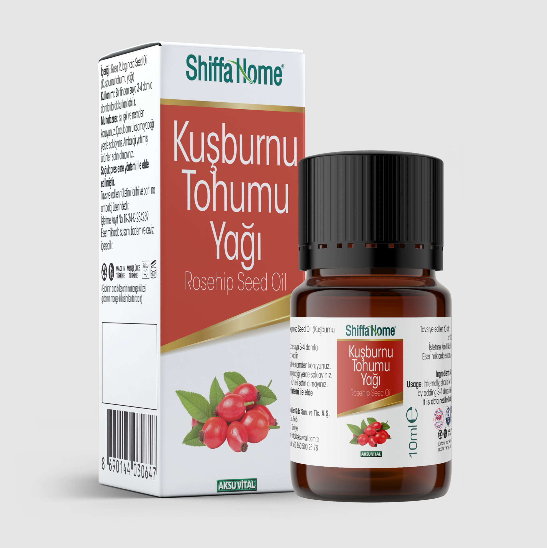 KUŞBURNU TOHUMU YAĞI 10 ML