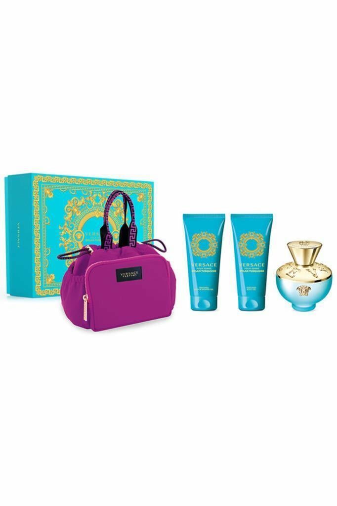 Versace Dylan Turquoise Pour Femme EDT Kadın Parfüm Seti 100 ml