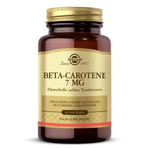 SOLGAR BETA CAROTENE 7 MG 60 SOFTGEL