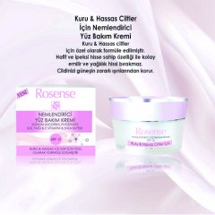 ROSENSE YUZ KREM KURU HASSAS 50ML