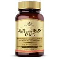 SOLGAR GENTLE IRON 17 MG 90 CAP.