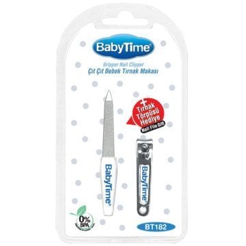 Babytime Çıt Çıt Bebek Tırnak Makası Törpü Hediyeli BT182