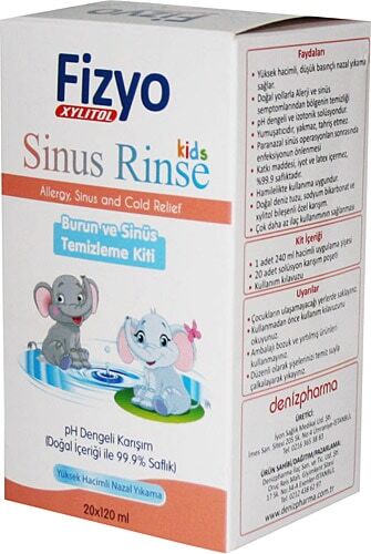 Fizyo Sinus Rinse Kids 20x120 ml