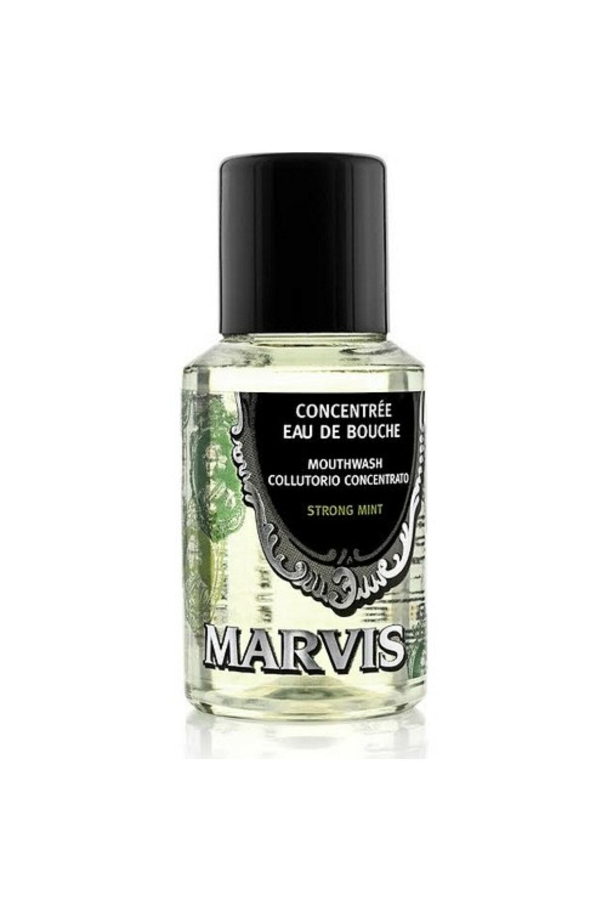 Marvis Sensitive Gums Mint 75 ml +  Marvis Konsantre Ağız Gargarası Nane Aromalı 30 ml Hediyeli