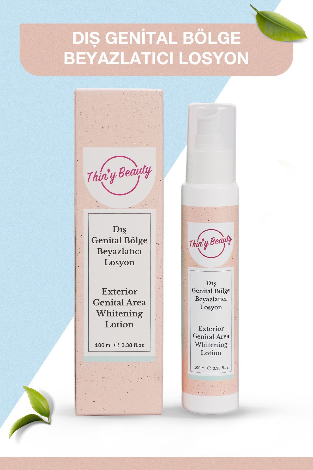 Thin'y Beauty Dış Genital Bölge Beyazlatıcı Losyon 100 ml