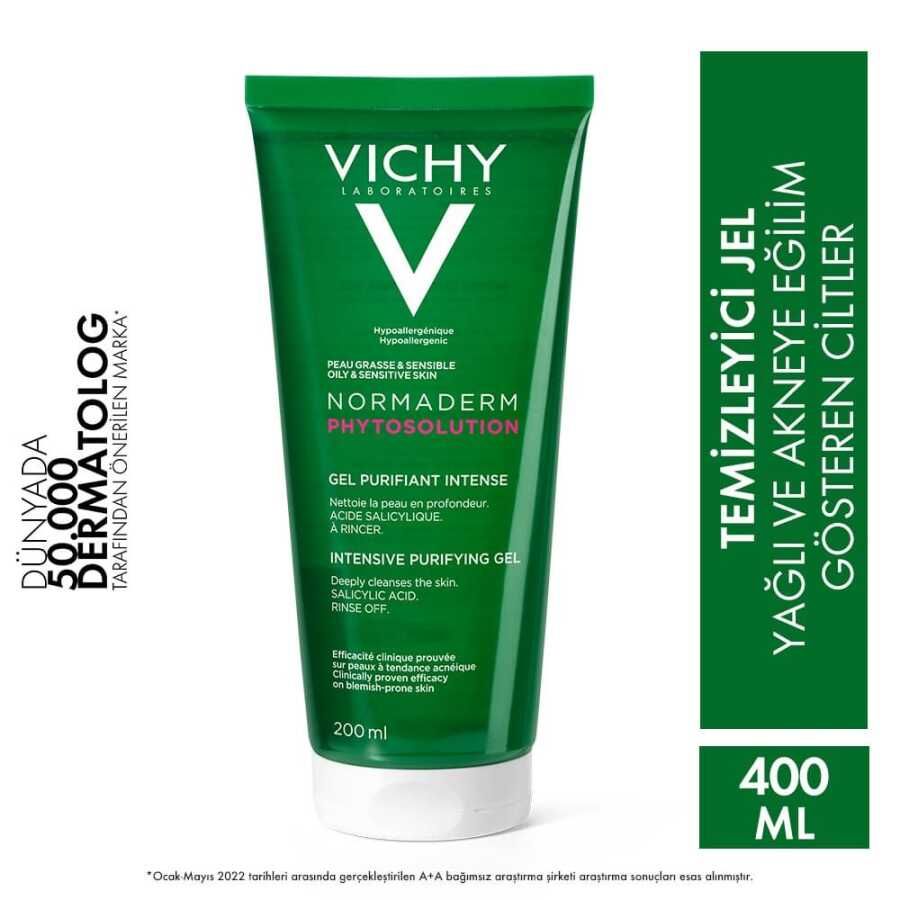 Vichy Normaderm Phytosolution Arındırıcı Jel - 200 ml Fiyatına 400 ml