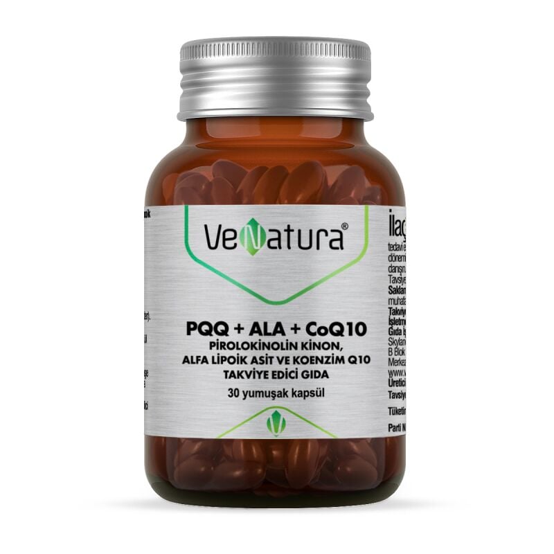 VENATURA PQQ+ALA+COQ10 30 SOFTJEL