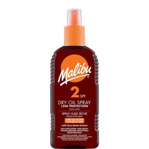 Malibu Güneş Koruyucu Dry Oil Bronzlaştırıcı Sprey SPF2 200 ml