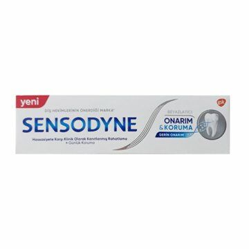 SKT:04/2023 Sensodyne Onarım ve Koruma Beyazlatıcı Diş Macunu 75 ml