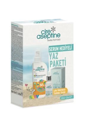 Cire Aseptine Baby Güneş Koruyucu SPF50 200 ml + Leke Gidermeye Yardımcı Serum 30 ml