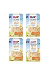 Hipp Organik Yoğurtlu Meyveli 8+ Ay Kaşık Maması 250 gr - 4 Adet