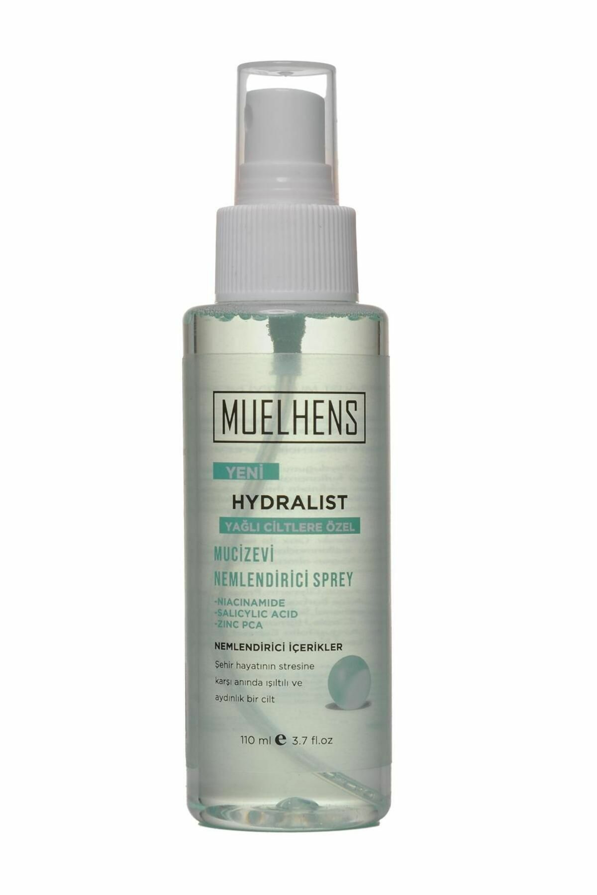 Muelhens Hydralist Yüz İçin Nemlendirici Sprey 110 ml - Yağlı Cilt
