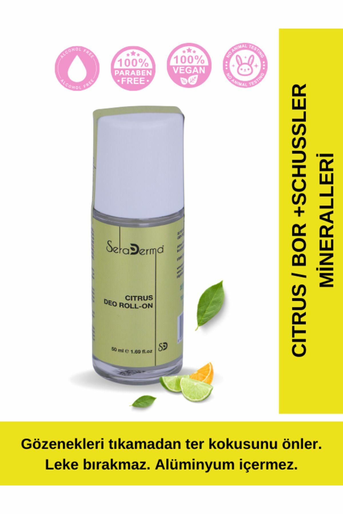Seraderma Deo Roll On Citrus 50 ml
