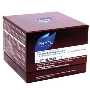 Phyto Paris Phytologist 15 Saç Dökülmesine Karşı Etkili Serum 12 x 3.5ml