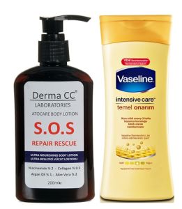 Derma CC Laboratories Atocare S.O.S Lotion 200 ml + Vaseline Intensive Care Lotion 200 ml