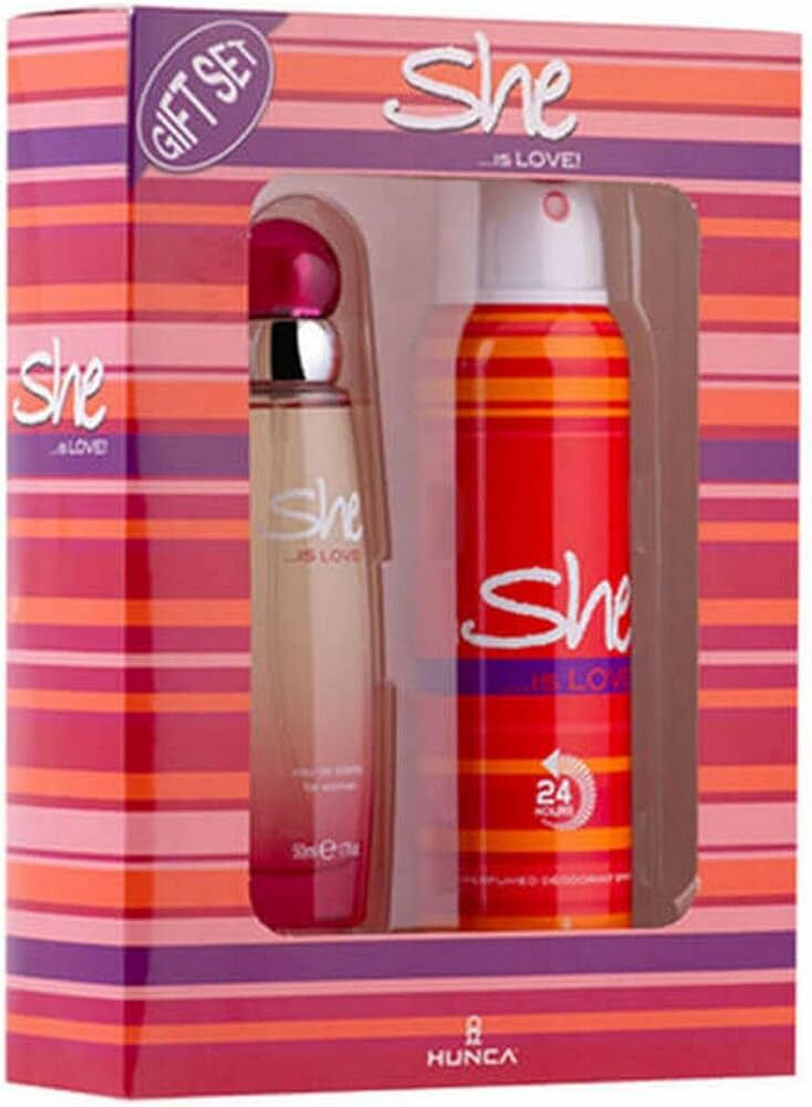 She Love Kadın Parfüm Seti EDT 50 ml + Deodorant 150 ml