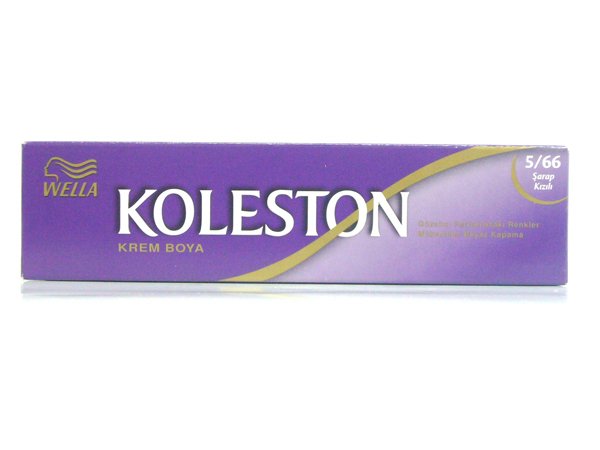 Koleston Tüp Boya  5/66 Şarap Kizili