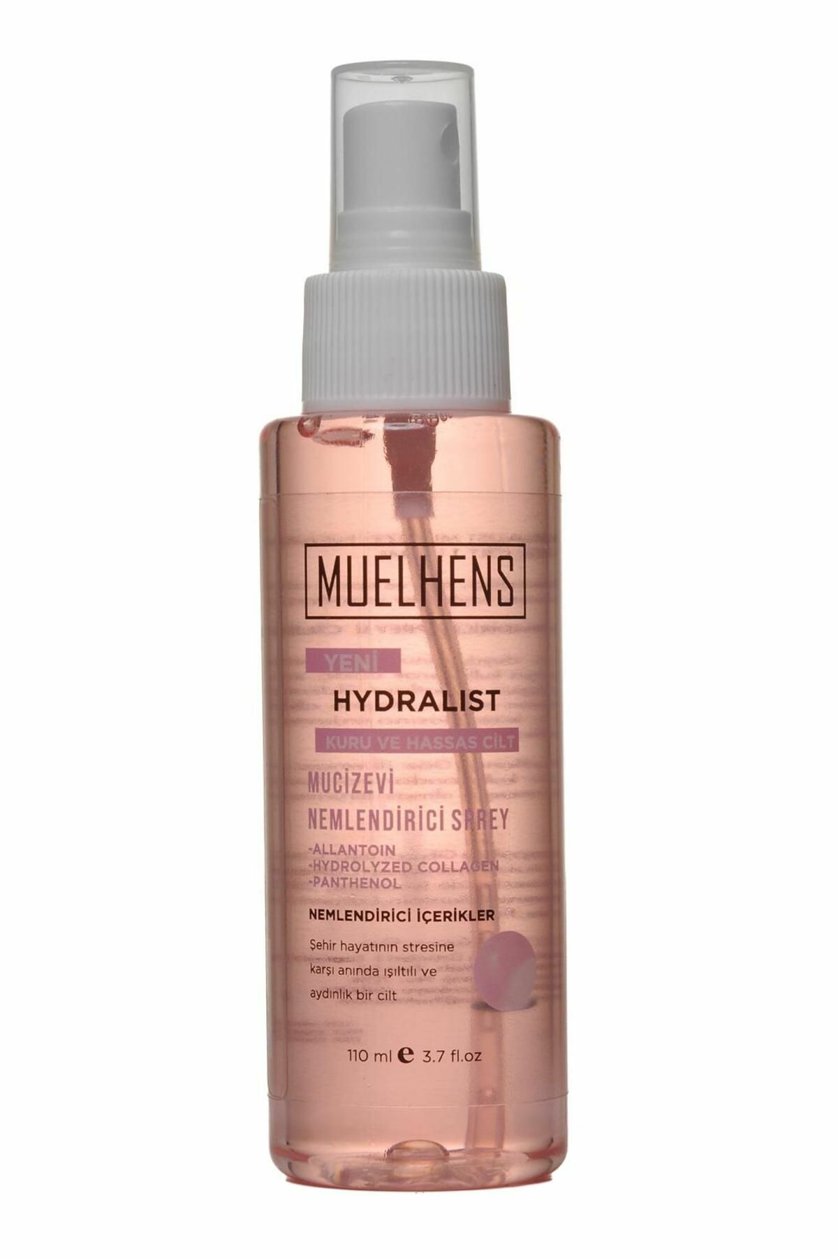 Muelhens Hydralist Yüz İçin Nemlendirici Sprey 110 ml - Kuru ve Hassas Cilt